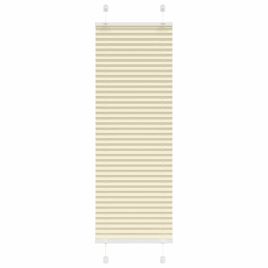 Pleated Blind Cream 50x150 cm Fabric Width 49.4 cm Polyester