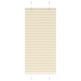 Pleated Blind Cream 65x150 cm Fabric Width 64.4 cm Polyester