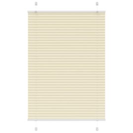 Pleated Blind Cream 90x150 cm Fabric Width 89.4 cm Polyester
