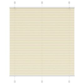 Pleated Blind Cream 120x150 cm Fabric Width 119.4 cm Polyester