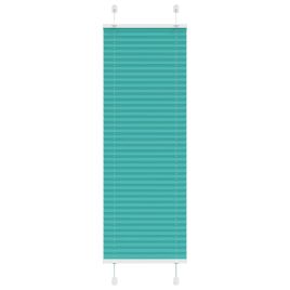 Pleated Blind Petrol Green 40x100 cm Fabric Width 39.4 cm Polyester