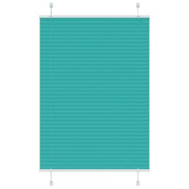 Pleated Blind Petrol Green 95x100 cm Fabric Width 94.4 cm Polyester