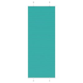 Pleated Blind Petrol Green 75x200 cm Fabric Width 74.4 cm Polyester