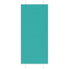 Pleated Blind Petrol Green 85x200 cm Fabric Width 84.4 cm Polyester