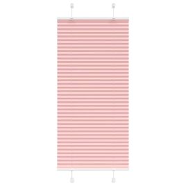 Pleated Blind Pink 60x100 cm Fabric Width 59.4 cm Polyester