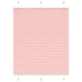 Pleated Blind Pink 105x100 cm Fabric Width 104.4 cm Polyester