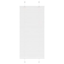 Pleated Blind White 65x150 cm Fabric Width 64.4 cm Polyester
