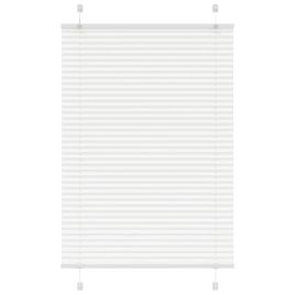 Pleated Blind White 85x150 cm Fabric Width 84.4 cm Polyester