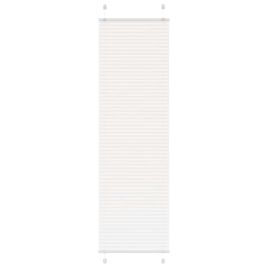 Pleated Blind White 60x200 cm Fabric Width 59.4 cm Polyester