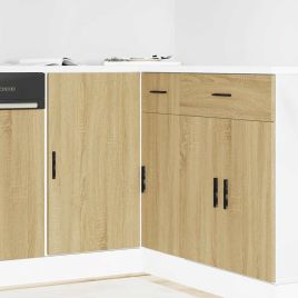 Sink Base Cabinet Lyon Sonoma Oak Engineered Wood