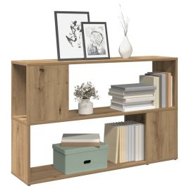 Book Cabinet Artisian Oak 100x24x63 cm Engineered Wood