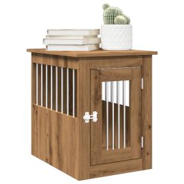 Dog Crate Furniture Artisan Oak 45x62x59 cm Engineered Wood