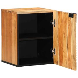 Bathroom Hanging Cabinet 38x33,5x48 cm Solid Wood Acacia
