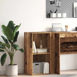Bookcase Old Wood 40x30x77 cm Engineered Wood