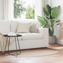 Rugs Folding Beige 80 x 150 cm Polyester