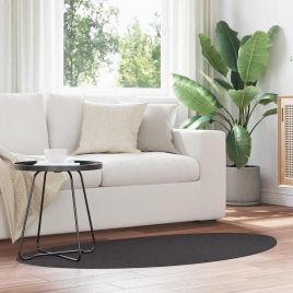 Rug Folding Anthracite 80 x 150 cm Polyester