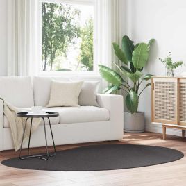 Rug Folding Anthracite 140 x 200 cm Wool