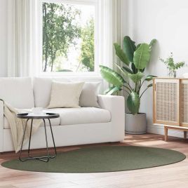Rug Folding Forest green 140 x 200 cm Wool