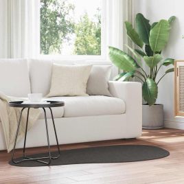 Rug Folding Anthracite 80 x 150 cm Polyester