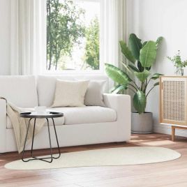 Rug Folding Cream 100 x 200 cm Polyester