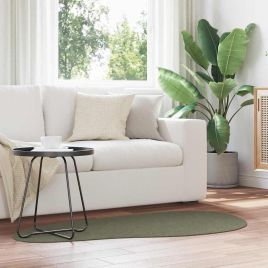 Rug Folding Forest green 80 x 150 cm Polyester