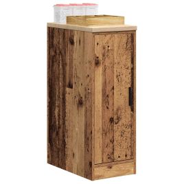 Garage Storage Cabinet Old Wood 30x51x85 cm Solid Wood Pine