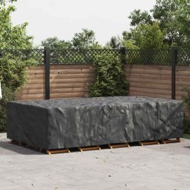 RELM Furniture Cover Plain 315x180x74 cm 210D - Black