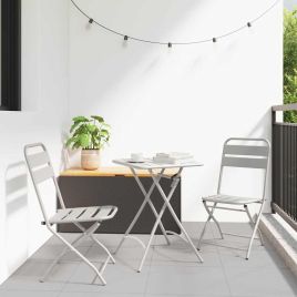 NALOFT Bistro Set 3 pcs Steel - Beige
