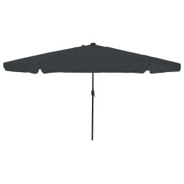 EVSCOVE Garden Parasol Anthracite 395x395x245 cm Polyester