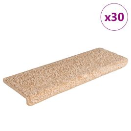 Stair Mats 30 pcs 65x21x4 cm Gold