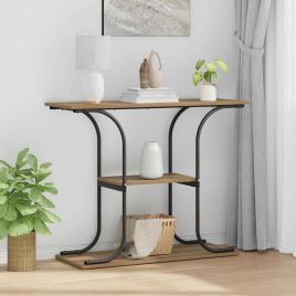 Console Table Artisan oak 101 x 35 x 80.5 cm Engineered wood