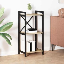 Bookcase Sonoma oak 40 x 30 x 83 cm Engineered wood