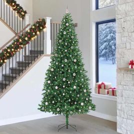 NOELIX Artificial Christmas Tree with 300 LEDs with Stand Green 300 cm