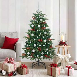 BLINCA Artificial Christmas Tree with 150 LEDs with Stand Green 150 cm