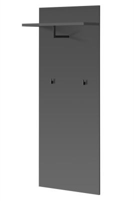 Coat Rack - EVERETT Wall Hanger Anthracite 60cm