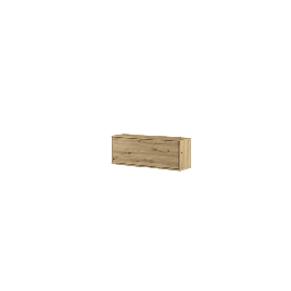 Wall Shelf - DONNELL Wall Shelve Oak Artisan 92cm