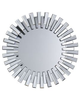 Sunburst Wall Mirror 70cm Silver
