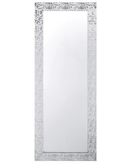 Wall Mirror 50x130cm Silver