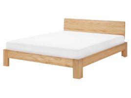 Wooden EU King Size Bed Light ROYAN