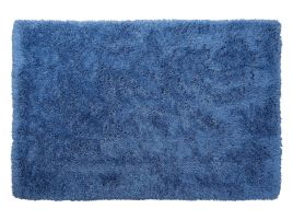 Shaggy Area Rug 140x200cm Blue
