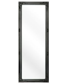 Wall Mirror 50x130cm Black