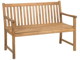 Acacia Wood Garden Bench 120 cm VIVARA