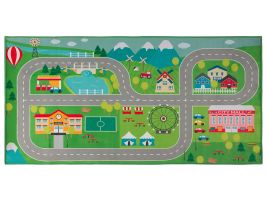 Kids Rug City Print 80x150cm