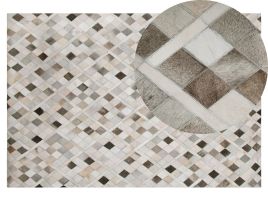 Cowhide Area Rug 140x200cm Multicolour
