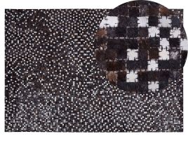 Cowhide Area Rug 140x200cm Brown