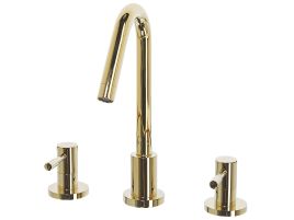3 Hole Bathroom Basin Tap Gold KALAMBO