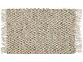 Jute Runner Rug 50x80cm Beige