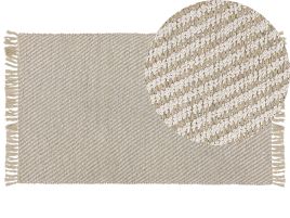 Jute Area Rug 80x150cm Beige