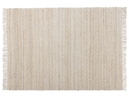 Jute Area Rug 140x200cm Beige
