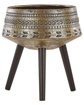 Plant Pot Stand 50 x 50 x 51 cm Gold VARDIANI